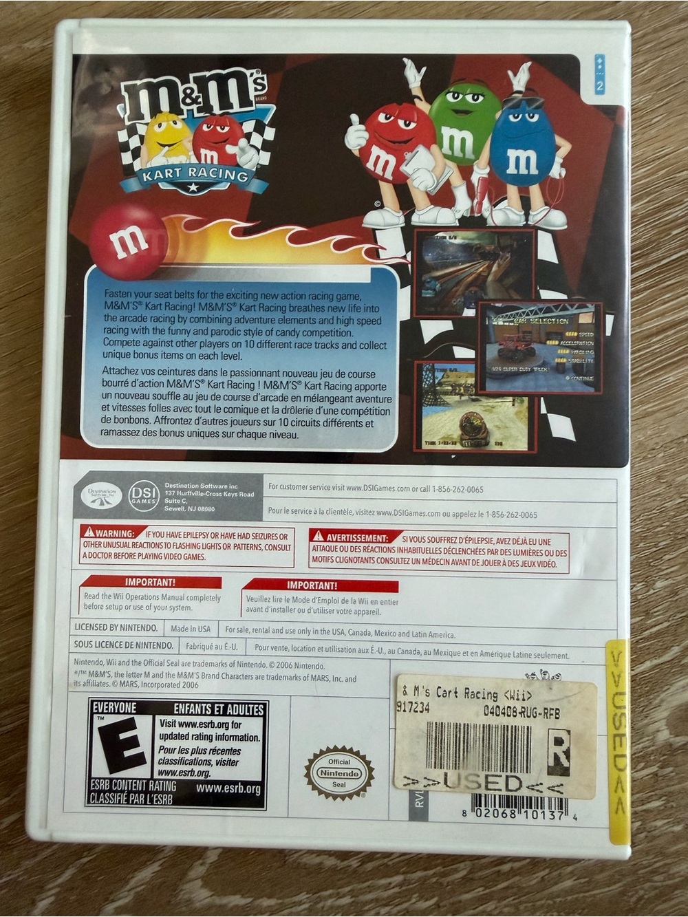 M&M's Kart Racing (Wii) - Picture 2 of 4
